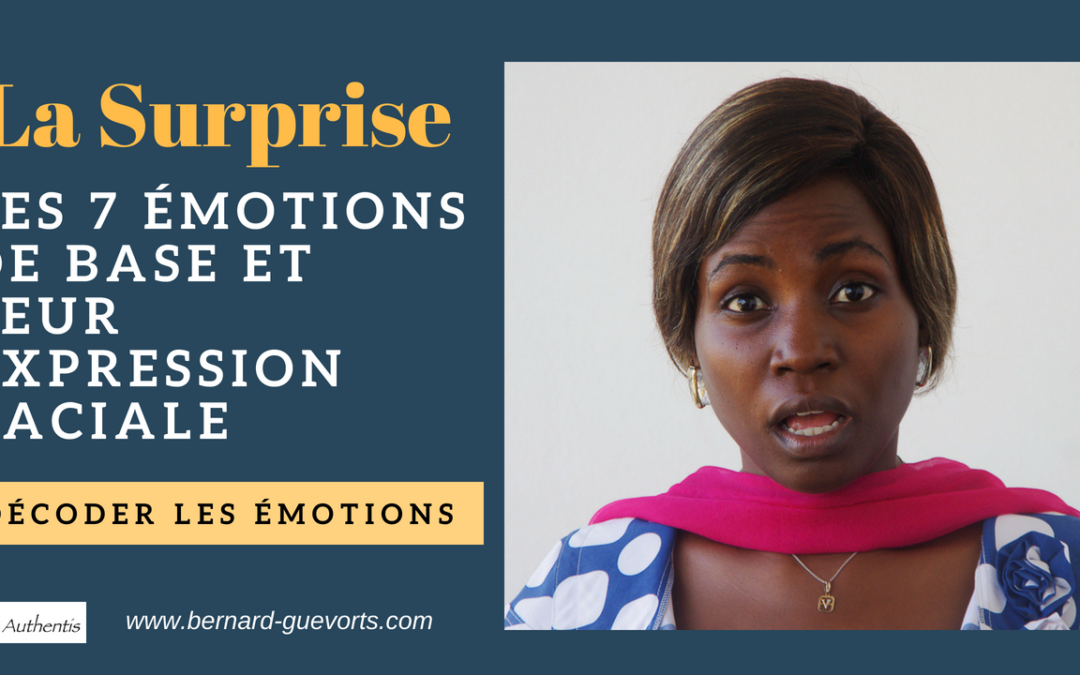 émotion de surprise – formation