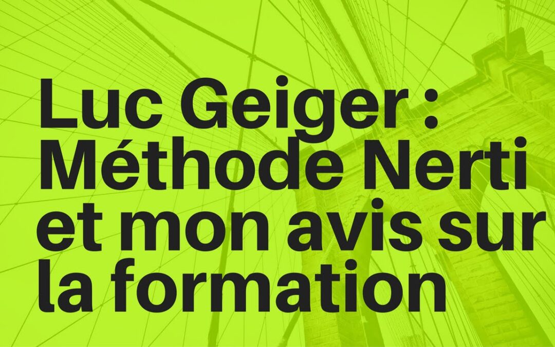 methode nerti video – formation