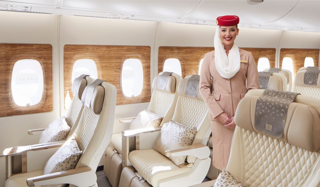 À l&rsquo;intérieur de la nouvelle cabine Premium Economy d&rsquo;Emirates disponible sur les vols britanniques
