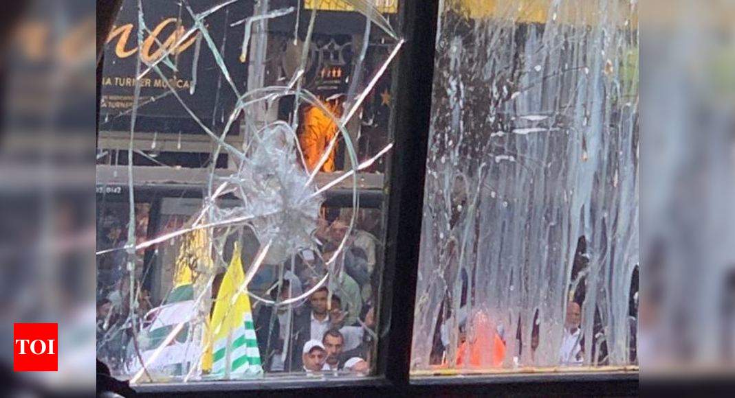 Les manifestations au Cachemire deviennent à nouveau laides à Londres, le haut-commissariat indien visé