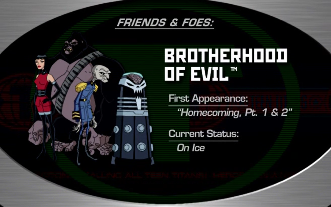 Fraternité du mal |  Wiki Teen Titans