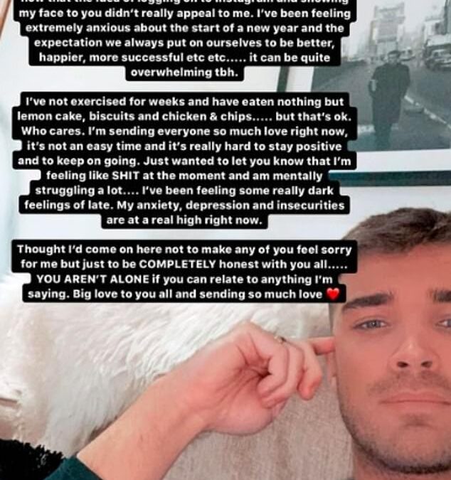 Josh Cuthbert dit qu&rsquo;il est aux prises avec les pressions de la nouvelle année