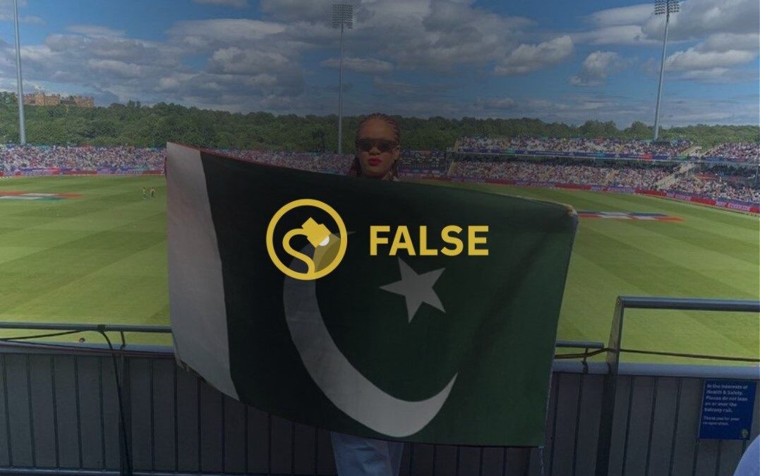 Une photo montre-t-elle Rihanna tenant un drapeau pakistanais?  »TechnoCodex
