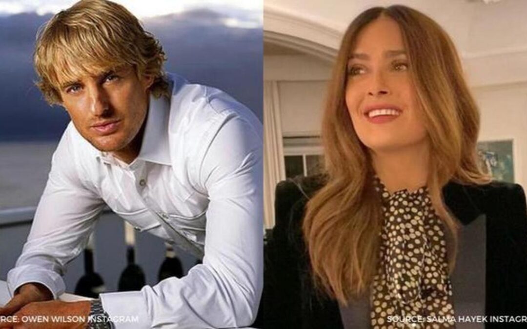 Salma Hayek révèle comment elle s&rsquo;est liée avec Owen Wilson lors de son entraînement au roller